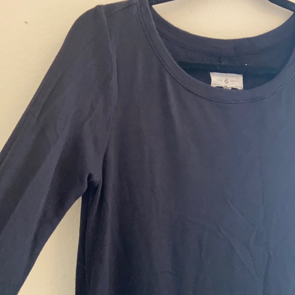Lou & grey black long sleeve dress